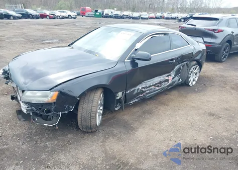 2012 Audi A5 2.0T Premium from USA, damaged, VIN WAULFAFR4CA021100